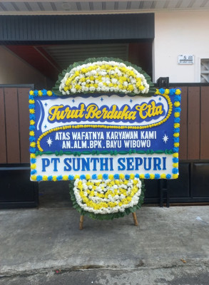Papan Bunga Duka di Bohol