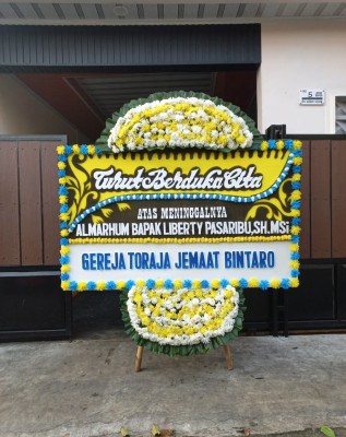 Papan Bunga Duka di Bohol